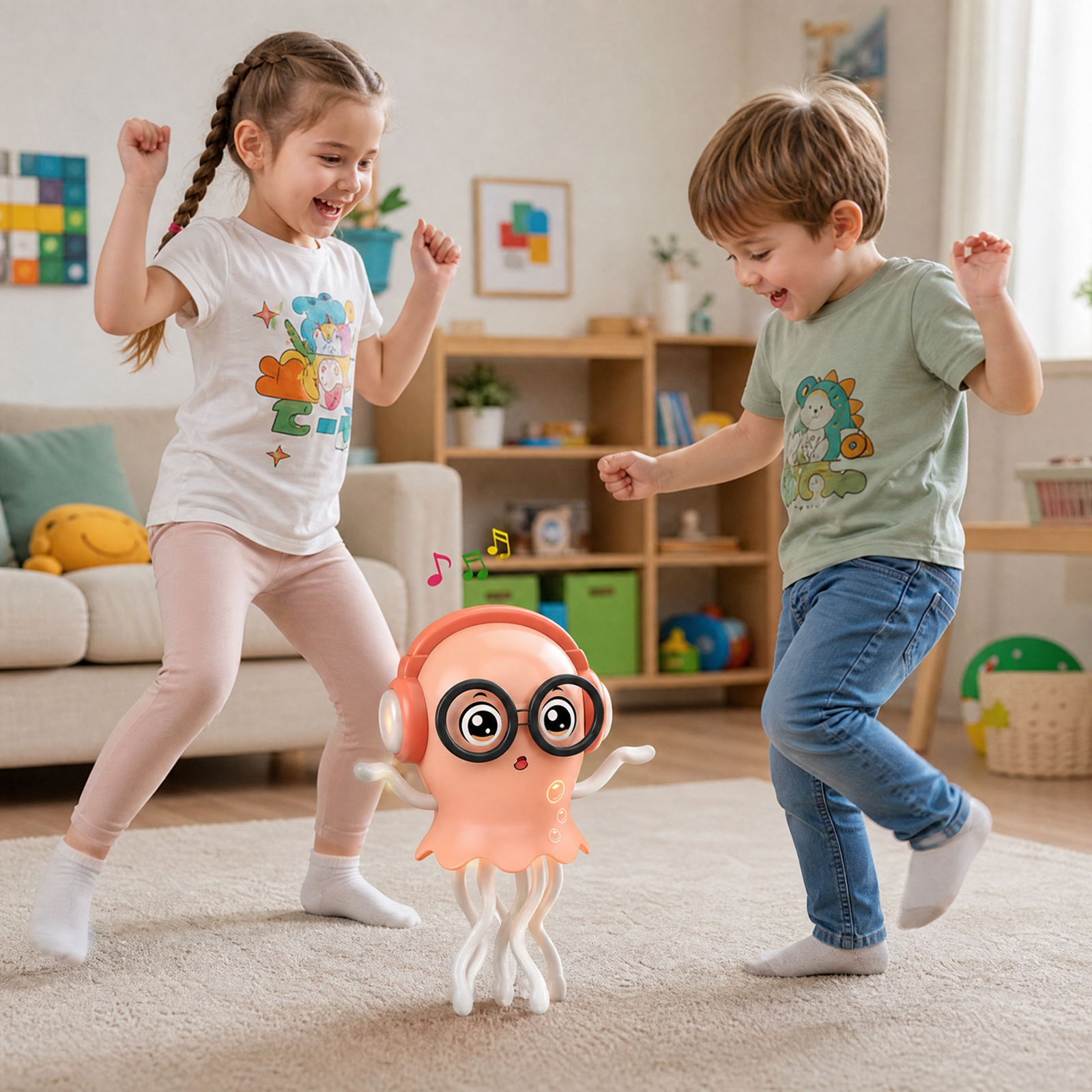 Musical Jellyfish Toy with Lights
