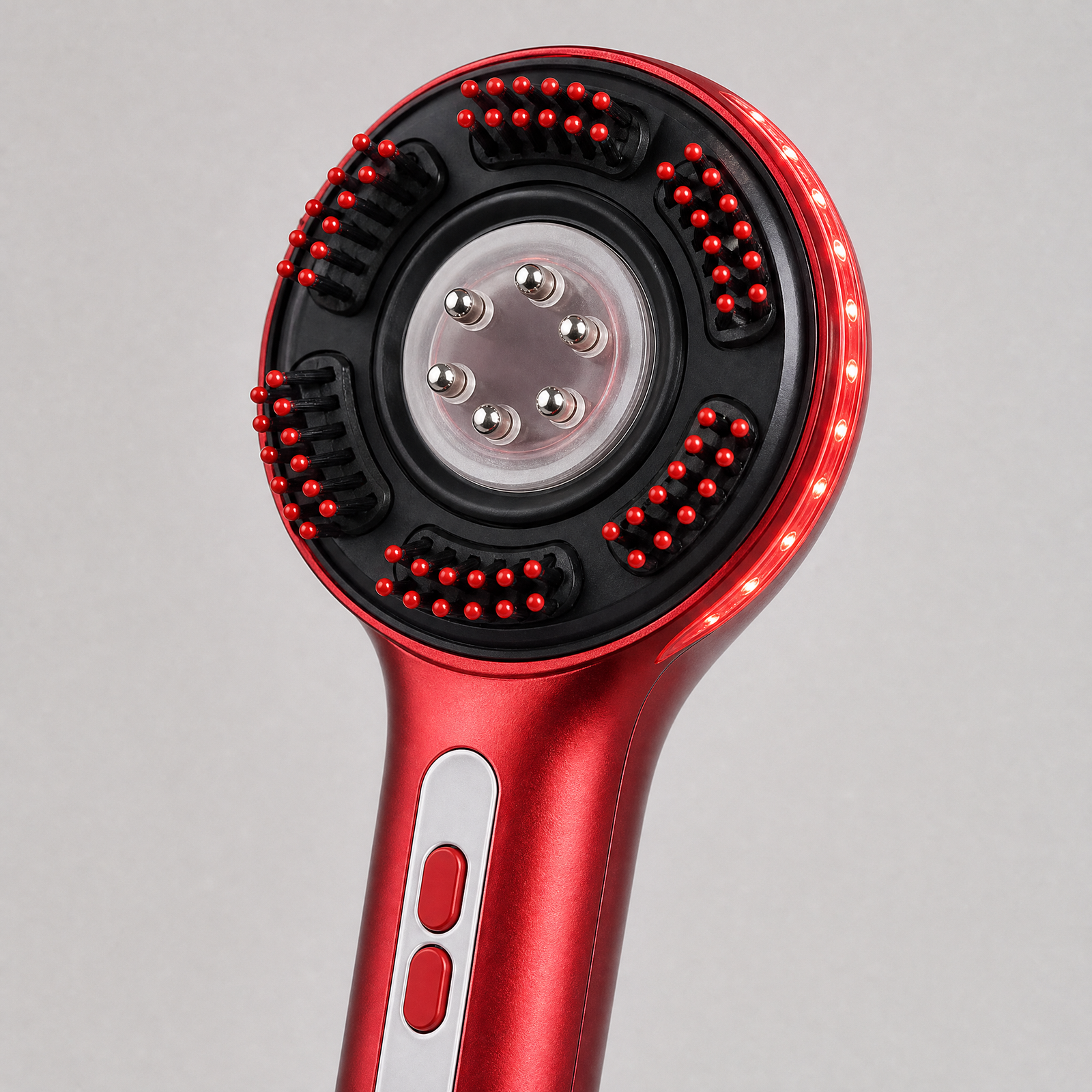3-in-1 Scalp Massager with Hair Growth Oil Applicator