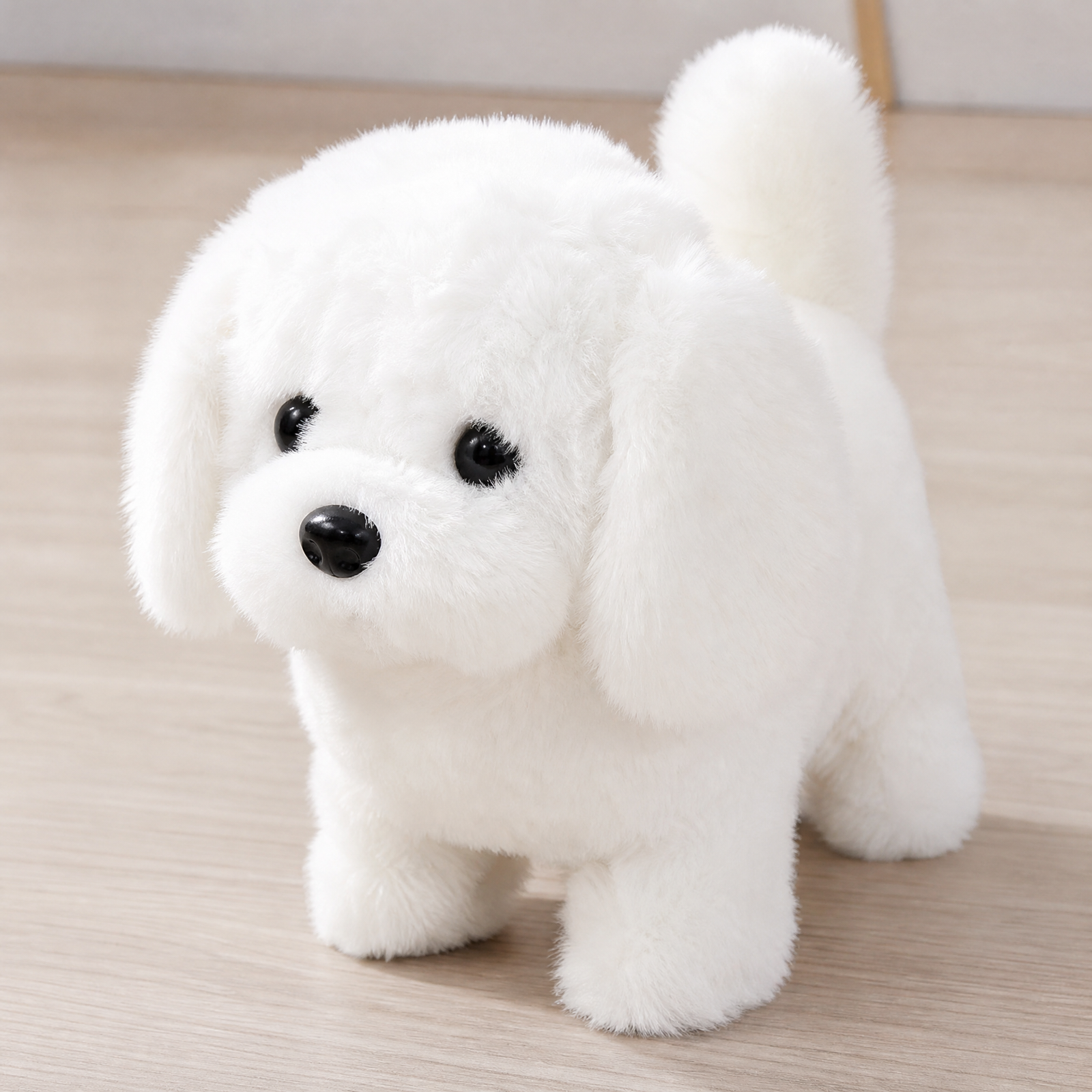 Walking and Barking Puppy - Best Gift for Kids (White)