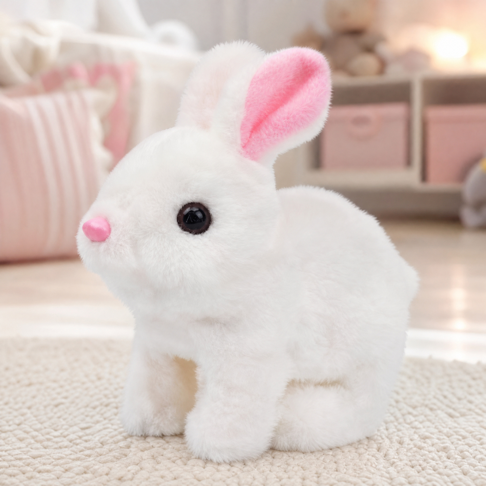 Walking Bunny Toy with Sounds for Baby Kids