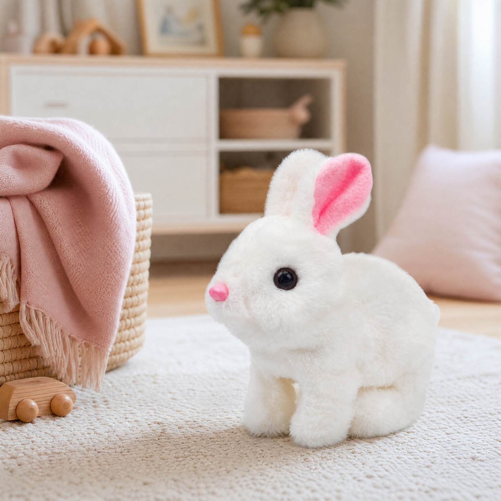 Walking Bunny Toy with Sounds for Baby Kids