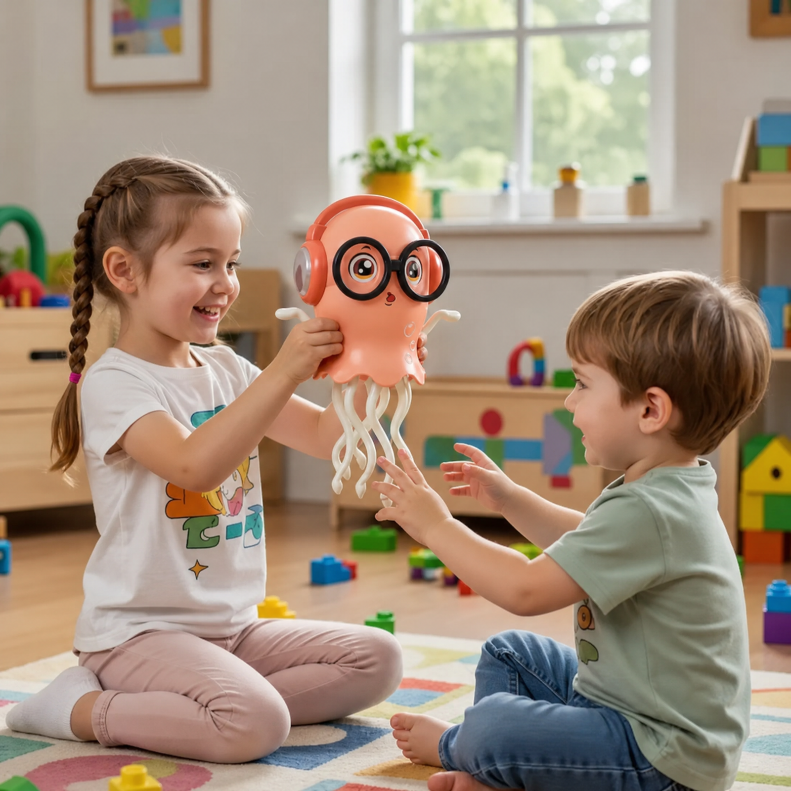Musical Jellyfish Toy with Lights