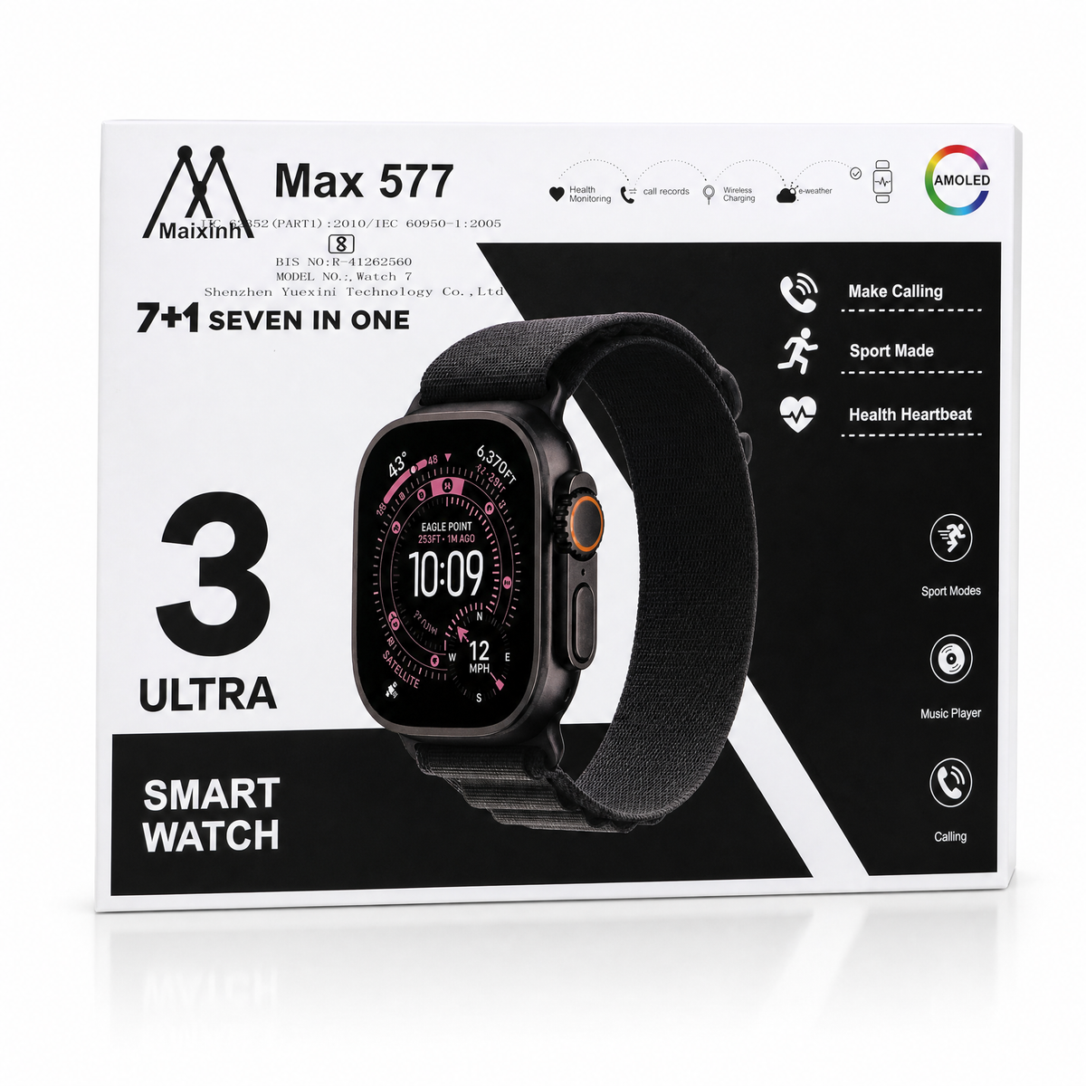 Max-577 Ultra 3 Smartwatch