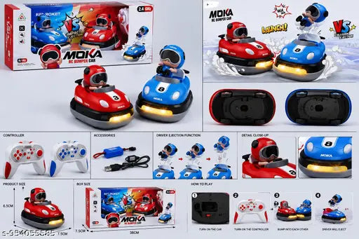 RC Bumper Car in use