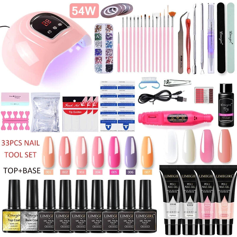 Peel-Off Gel Nail Polish Kit hero shot