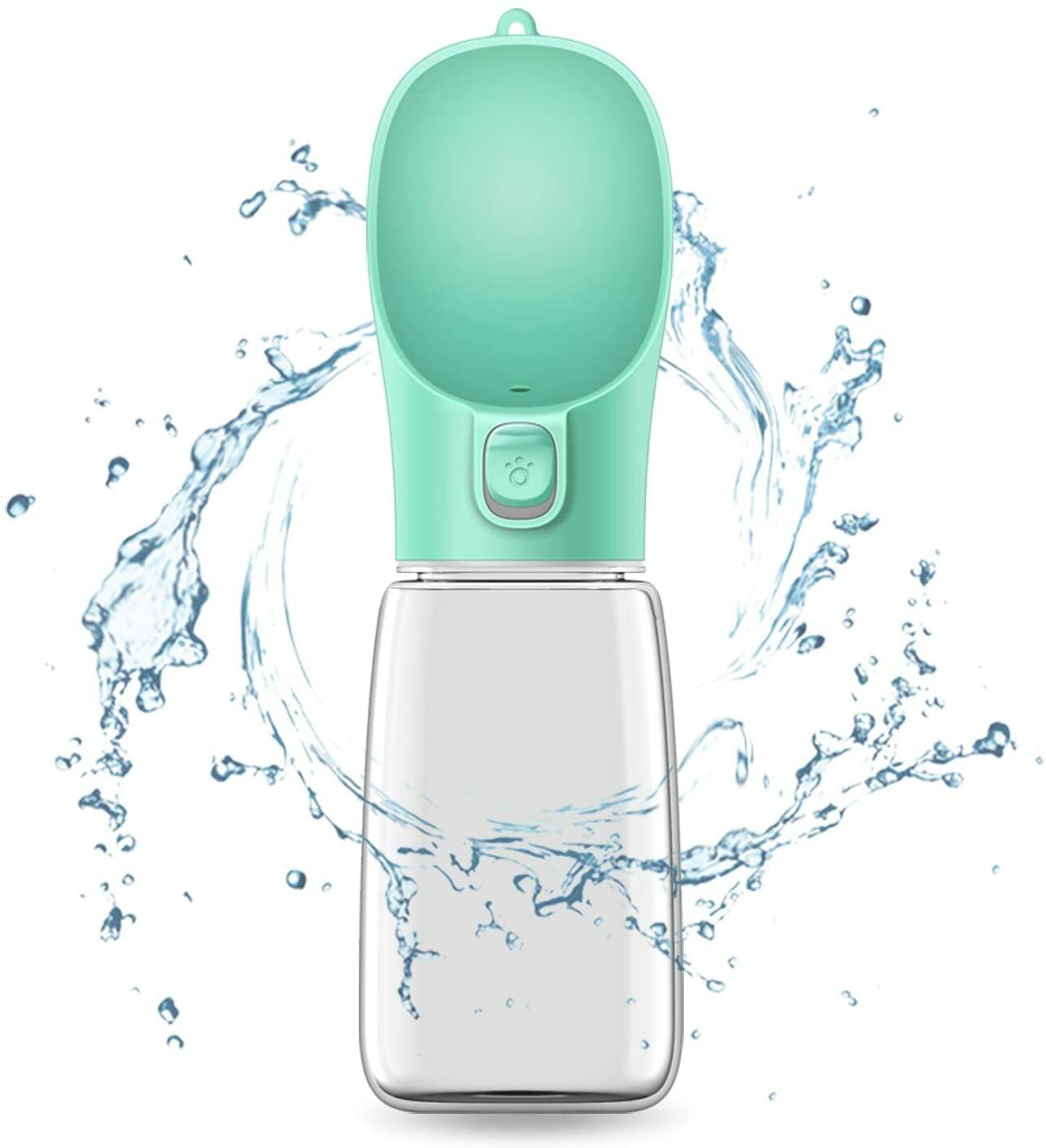 Portable Pet Water Bottle in use on a walk