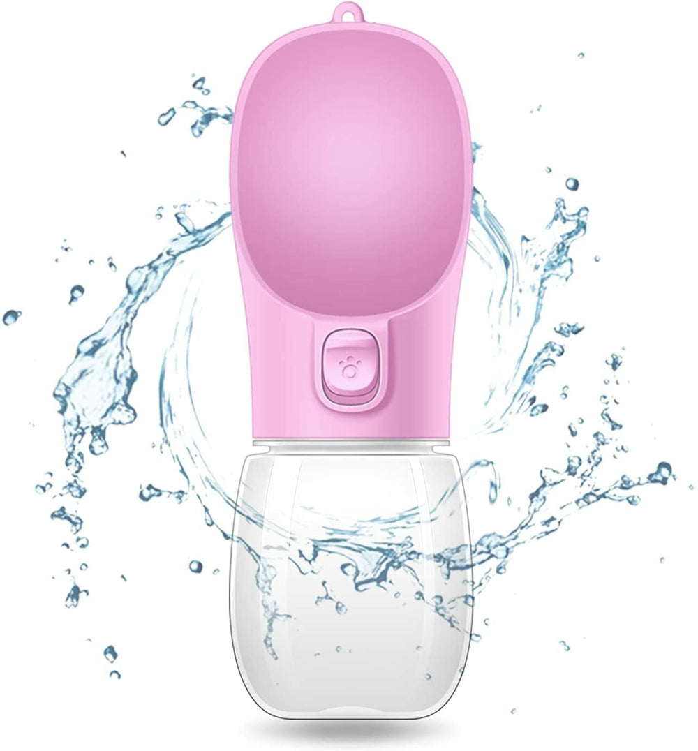 Portable Round Pet Water Bottle hero shot