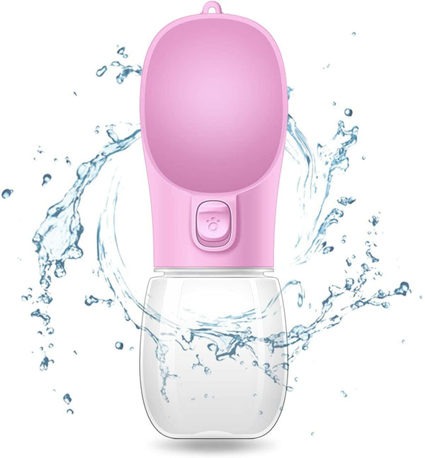 Portable Round Pet Water Bottle hero shot