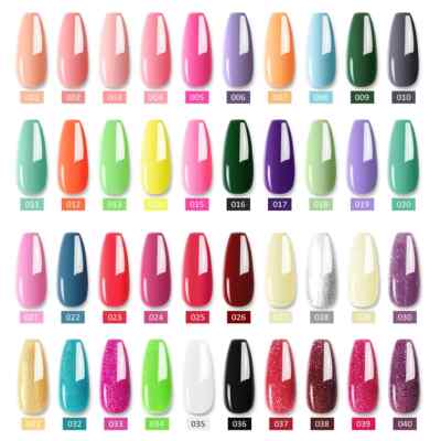 Peel-Off Gel Nail Polish applied on nails